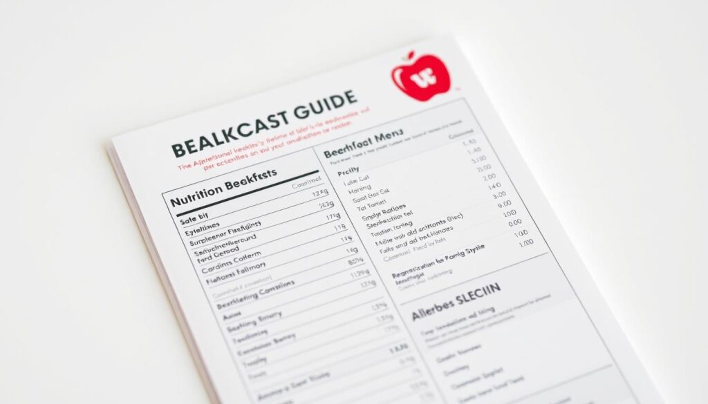 Applebee's breakfast menu nutrition guide