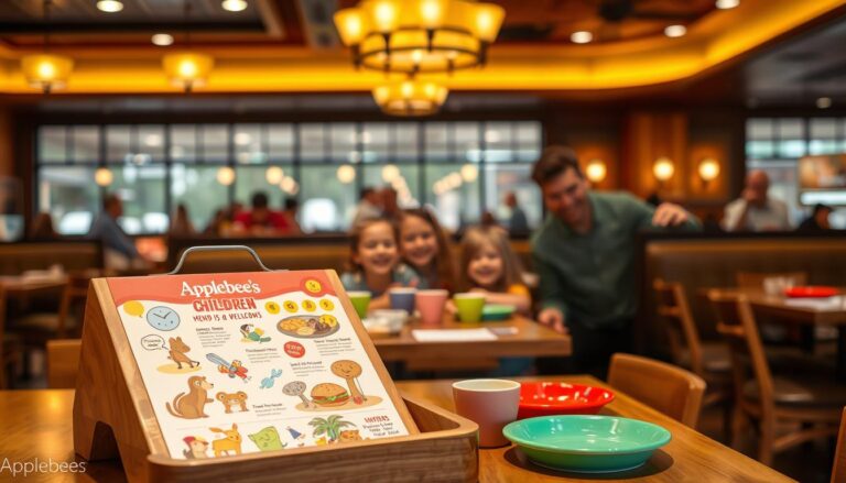 Applebee's kid menu
