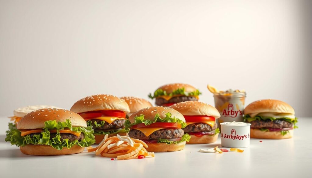 Arby's Burger Customization Options