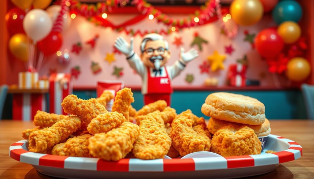 KFC Kids Menu Seasonal Offerings