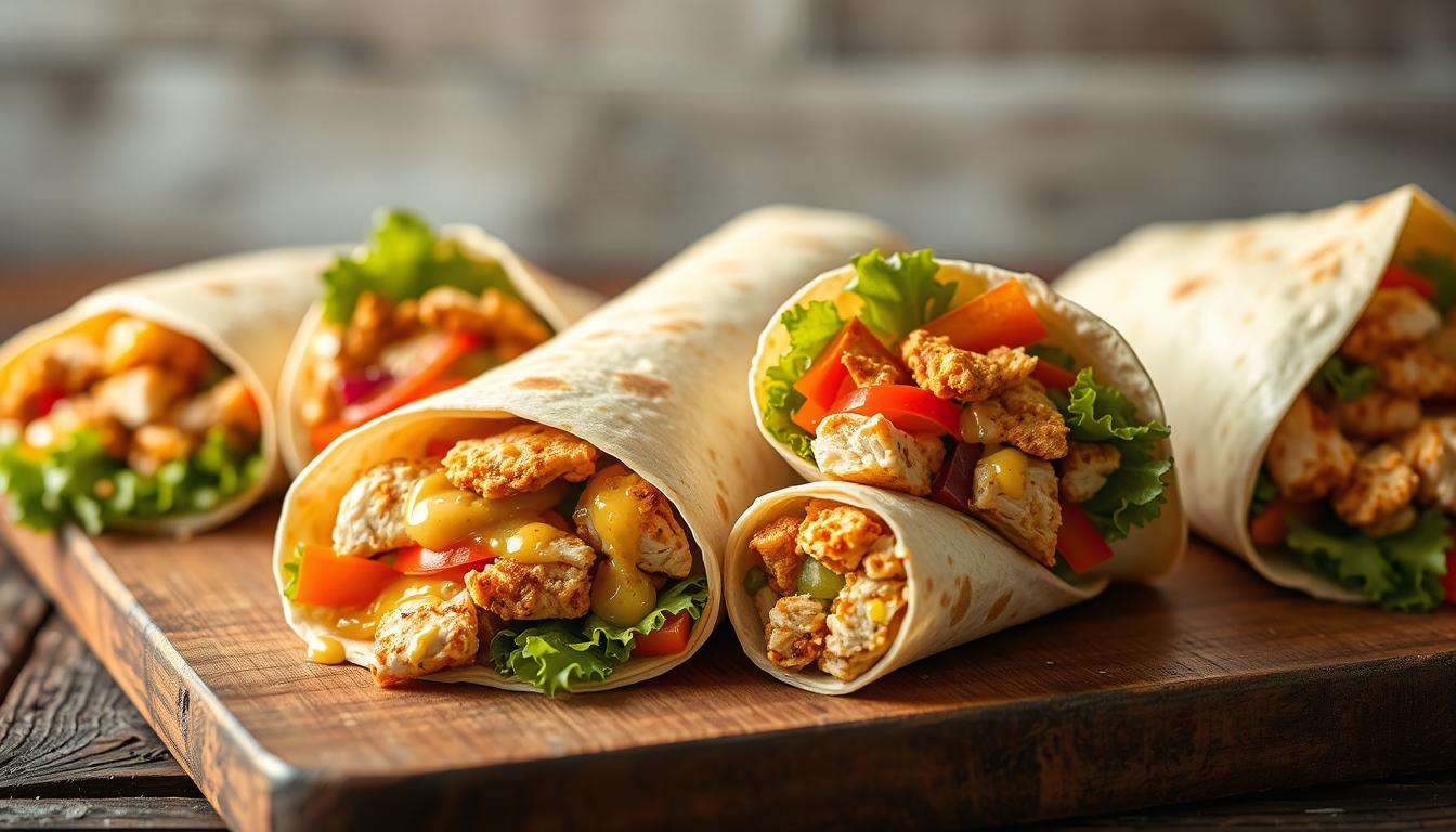 KFC Wraps Menu