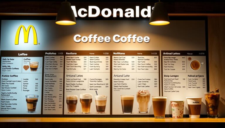 McDonald’s Coffee Menu