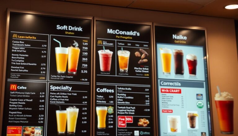 McDonald’s Drinks Menu