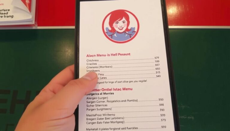 Wendy's Allergen Menu