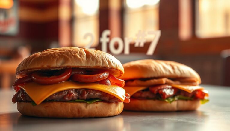 arby's 2 for $7 menu