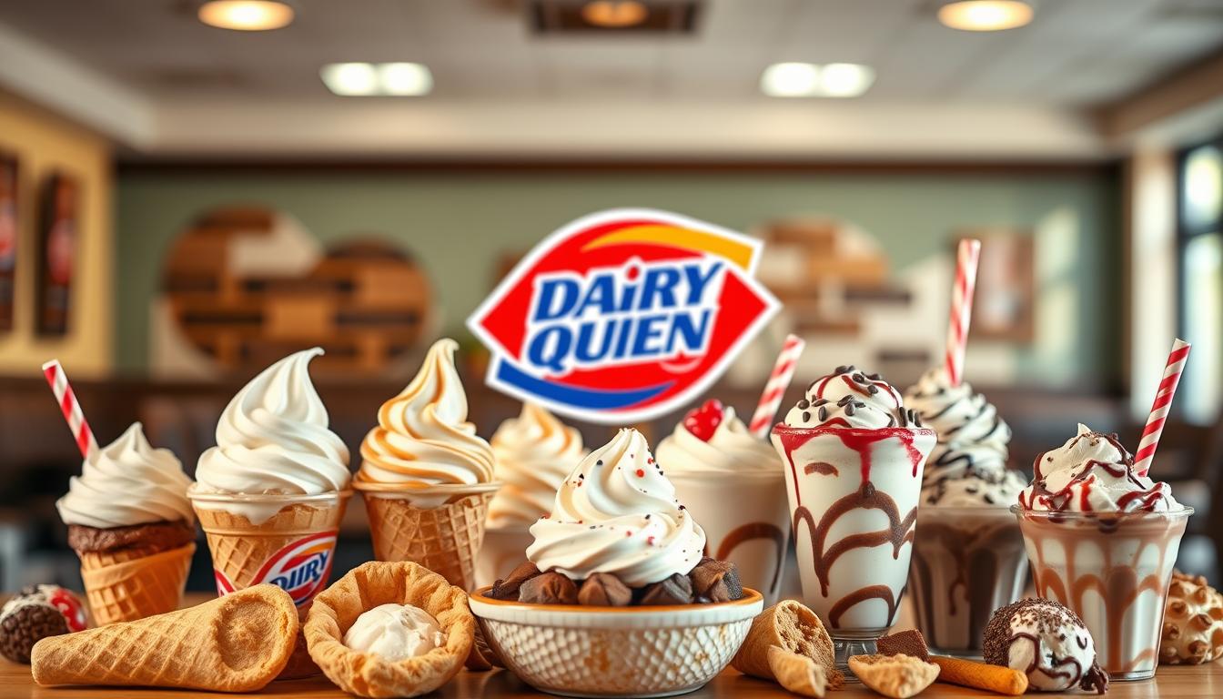 dairy queen dessert menu