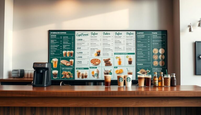 starbucks coffee menu