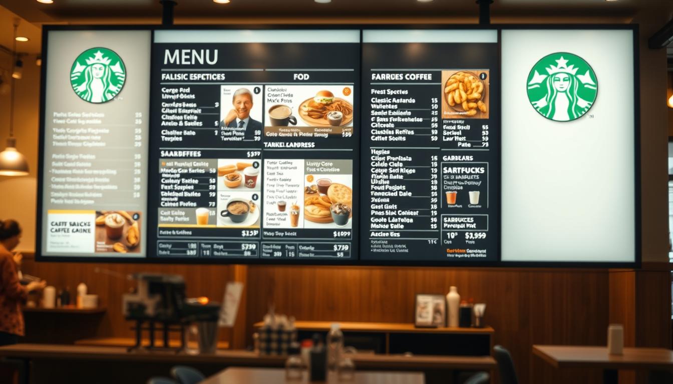 starbucks menu